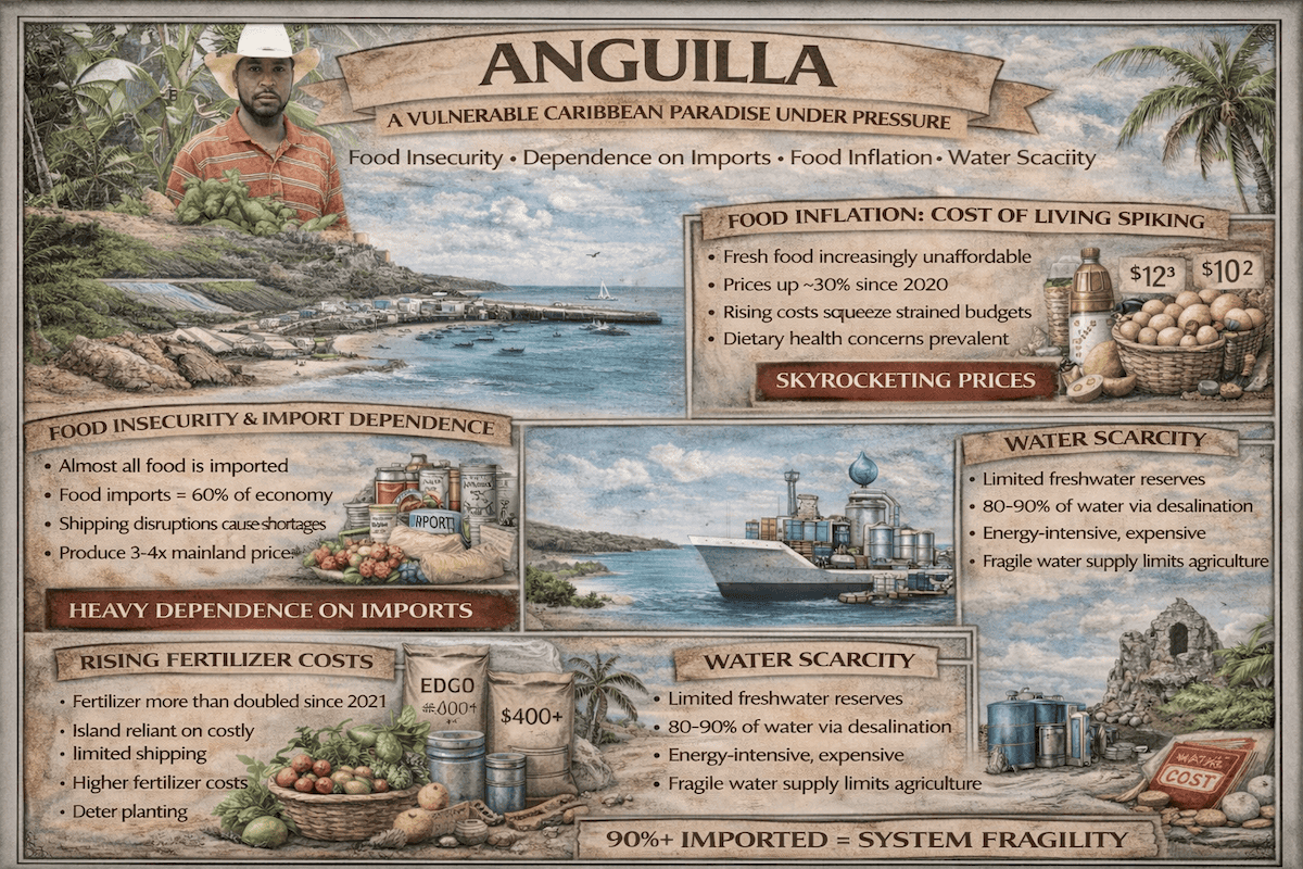 Anguilla food security infographic