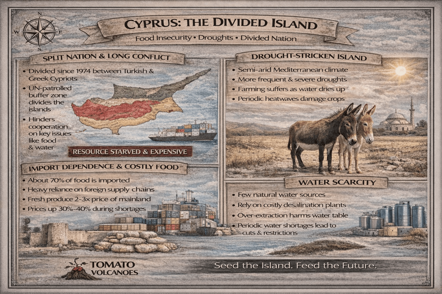 Cyprus food security infographic