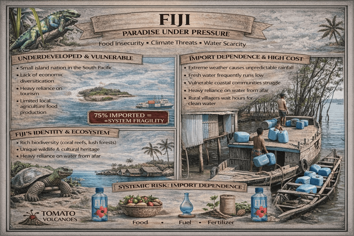 Fiji food security infographic