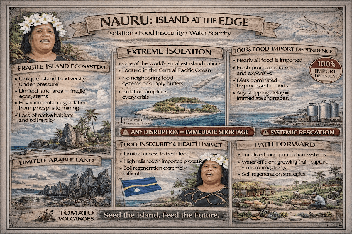 Nauru food security infographic